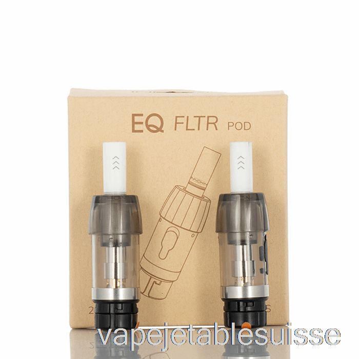 Vape Suisse Innokin Eq Fltr Gousses De Remplacement Eq-fltr Pod (bobine Remplaçable)